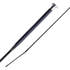 2023 Woof Wear Diamond 100cm Dressage Whip WH0015-NASI-100 - Navy / Silver