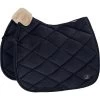 2022 Eskadron Velvet Croco Saddle Cloth 215038 - Navy -Harness Store esk 215038 497 380 f.700x700