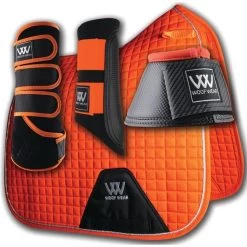Woof Wear General Purpose Saddle Cloth Orange -Harness Store orange20set.700x700