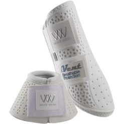 2022 Woof Wear IVent Hybrid & Overreach Boot Set - White Colour White
