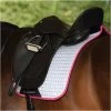 Weatherbeeta Reflective Prime Dressage Saddle Pad Silver / Pink 1007118 Colour Silver/pink -Harness Store weatherbeeta reflective prime dressage saddle pad pink iouz.700x700